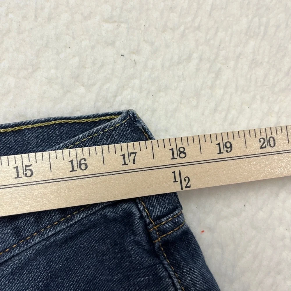 Levi 514 Mens Straight‎ Fit Blue Denim Jeans W36 L30 Dark Wash 3591